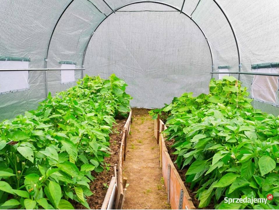 TUNEL FOLIOWY OGRODOWY 3x2 m SZKLARNIA 6m2 śląskie Kłobuck