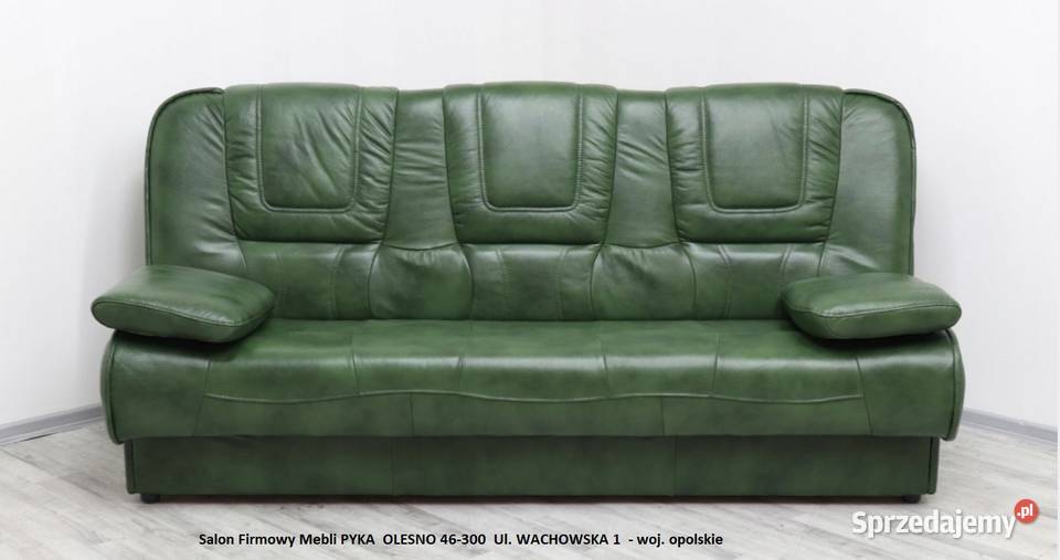 Komplet Wypoczynkowy FINKA Skóra Naturalna Kolor Olesno