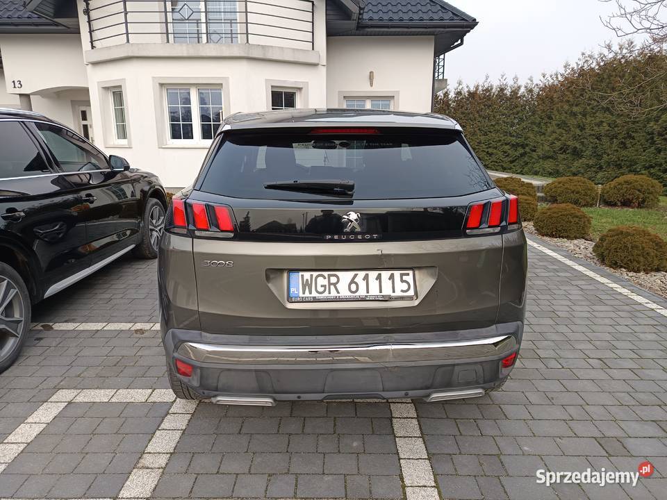 Peugeot 3008 16 HDi Rok produkcji 2017 Pniewy