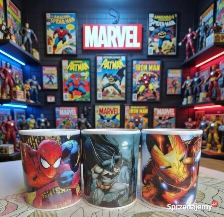 Zestaw prezentowy fana komiksów Marvel DC 3 Warszawa sprzedam