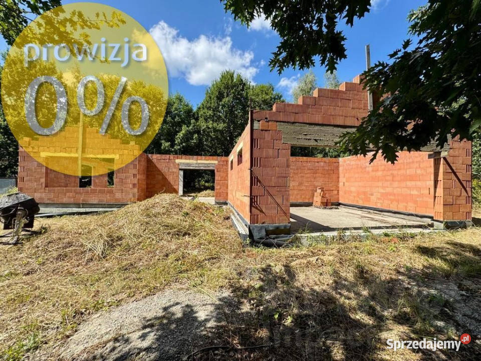 Dom parterowy w stanie surowym Rybnik śląskie