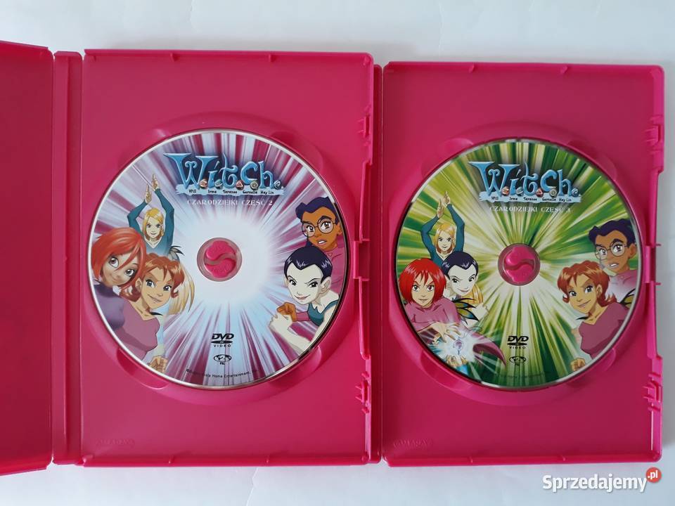 Witch Czarodziejki części 2 i 3 płyty dvd 2 dubbing Konstancin-Jeziorna