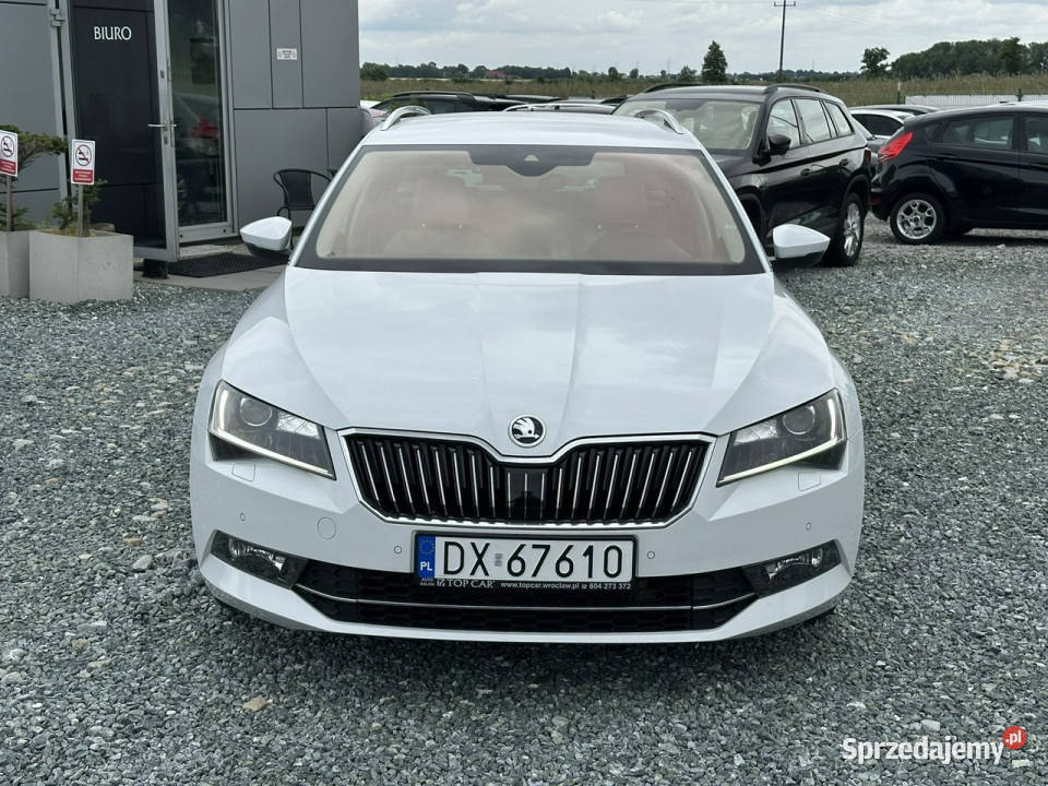 koda Superb 20 TDI 150 LK DSG DCC ACC hak Canton czujnik deszczu Wojkowice