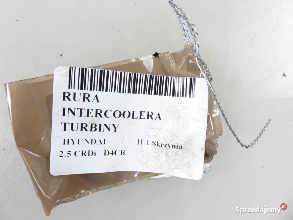 RURA INTERCOOLERA HYUNDAI H1 25 CRDi osobowe małopolskie