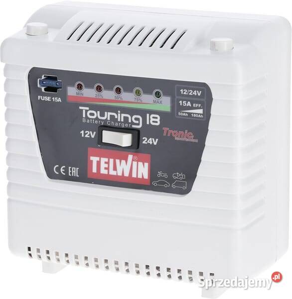 Ładowarka akumulatorów Touring 18 230V 1224V małopolskie Kamionna