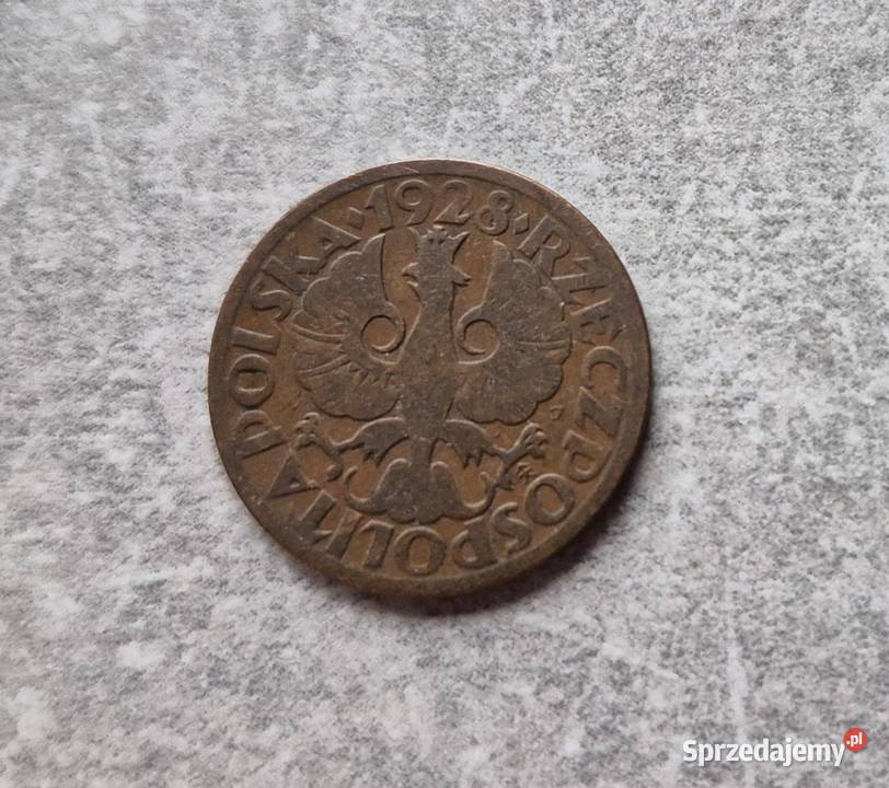 424 POLSKA II RP 2 Grosze 1928 r Wola Kruszyńska