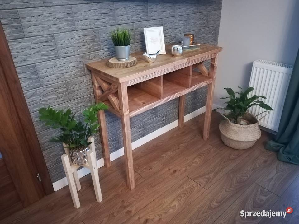 Konsola drewniana łódzkie Zduńska Wola
