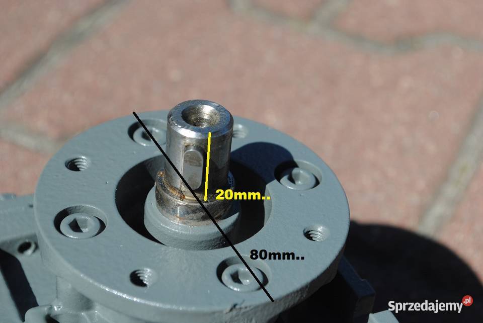 Motoreduktor kątowy 009kw 100obrmin Firmy lubuskie Kargowa