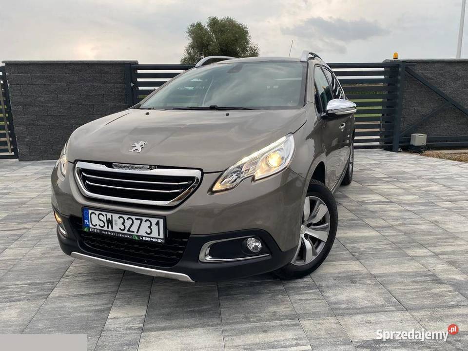 Peugeot 2008 12 Pure Tech Allure SS 130 2015r 1199cm3 kujawsko-pomorskie Grudziądz sprzedam