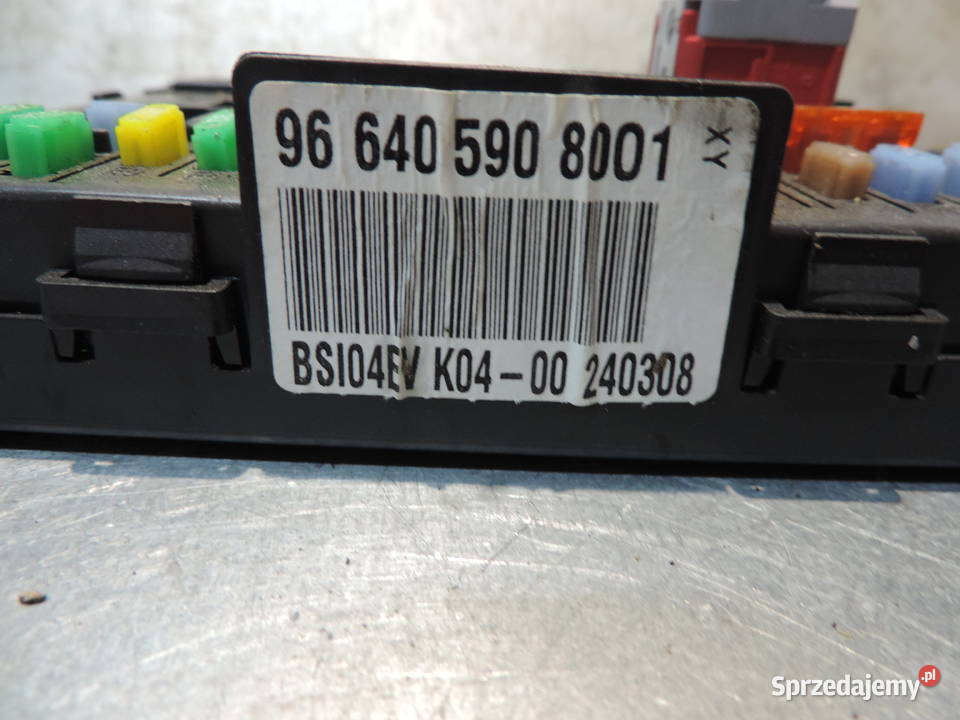 SKRZYNKA MODUŁ BSI PEUGEOT 407 966405908001 Nowy Sącz