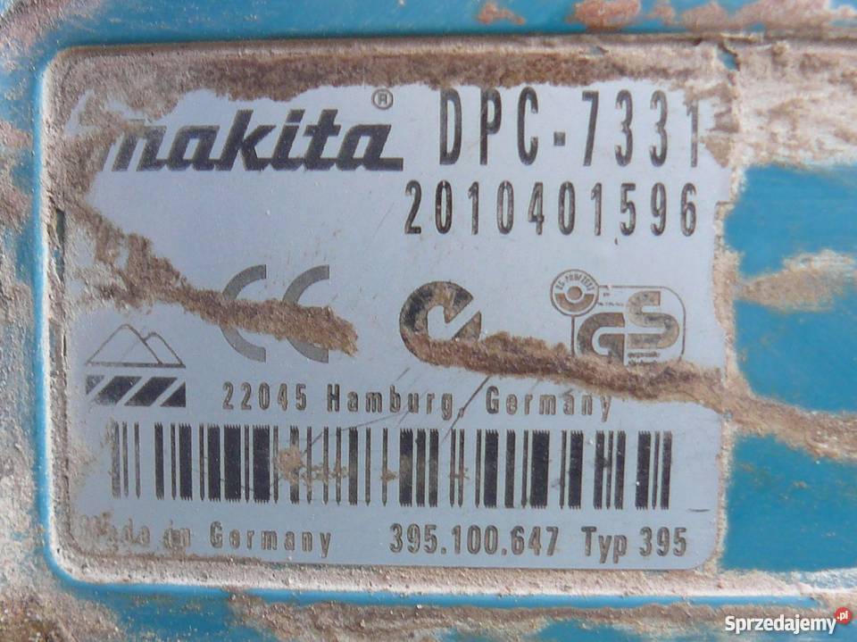 Piła do kostki kamienia asfaltu MAKITA DPC 7331