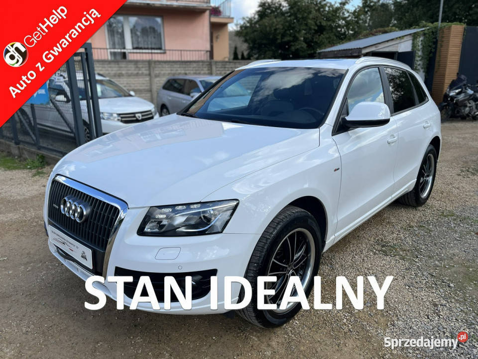 Audi Q5 20 SLINE Quattro Grzane Skóry Panorama światła przeciwmgielne Q5 Częstochowa sprzedam