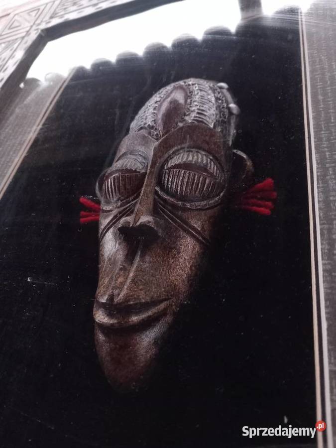 Obraz witraż dekoracja maska Ogrodniczki