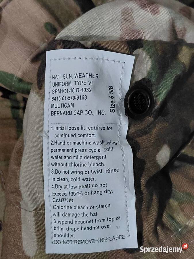 Kapelusz boonie hat multicam 6 58 Wrocław sprzedam
