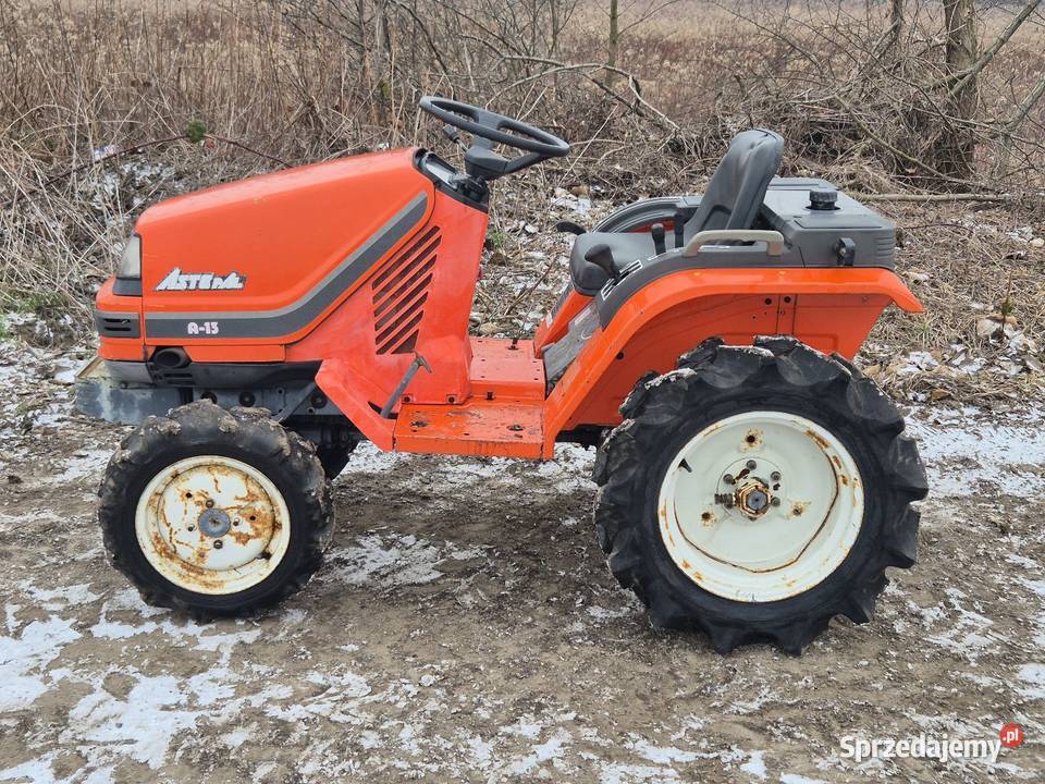 Traktorek traktor KUBOTA ASTE A13D 13 Małuszyn