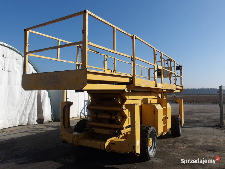 Podnośnik nożycowy spalinowy 15m 4x4 Genie wielkopolskie Pleszew sprzedam