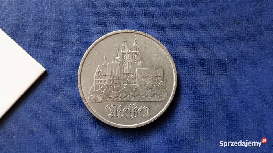 Stare monety 5 marek 1972 Miśnia Niemcy Lesko