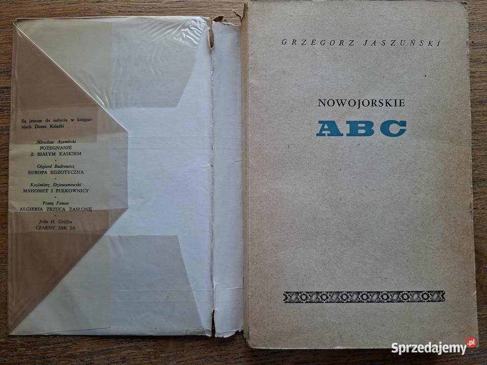 Nowojorskie ABC Grzegorz Jaszuński małopolskie