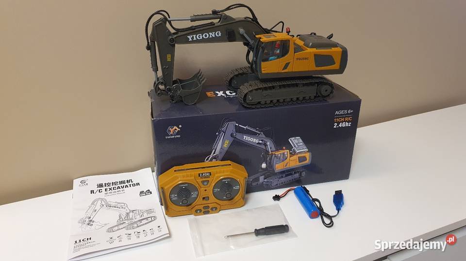 Koparka zdalnie sterowana RC Kielce sprzedam
