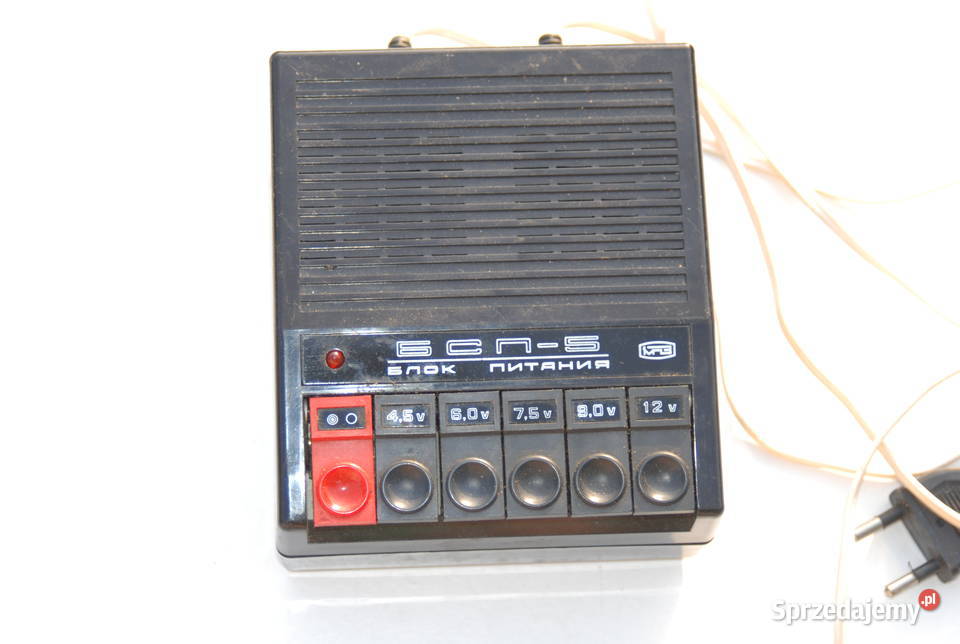 Stary zasilacz stabilizowany BSP5 antyk CCCP Cieszyn