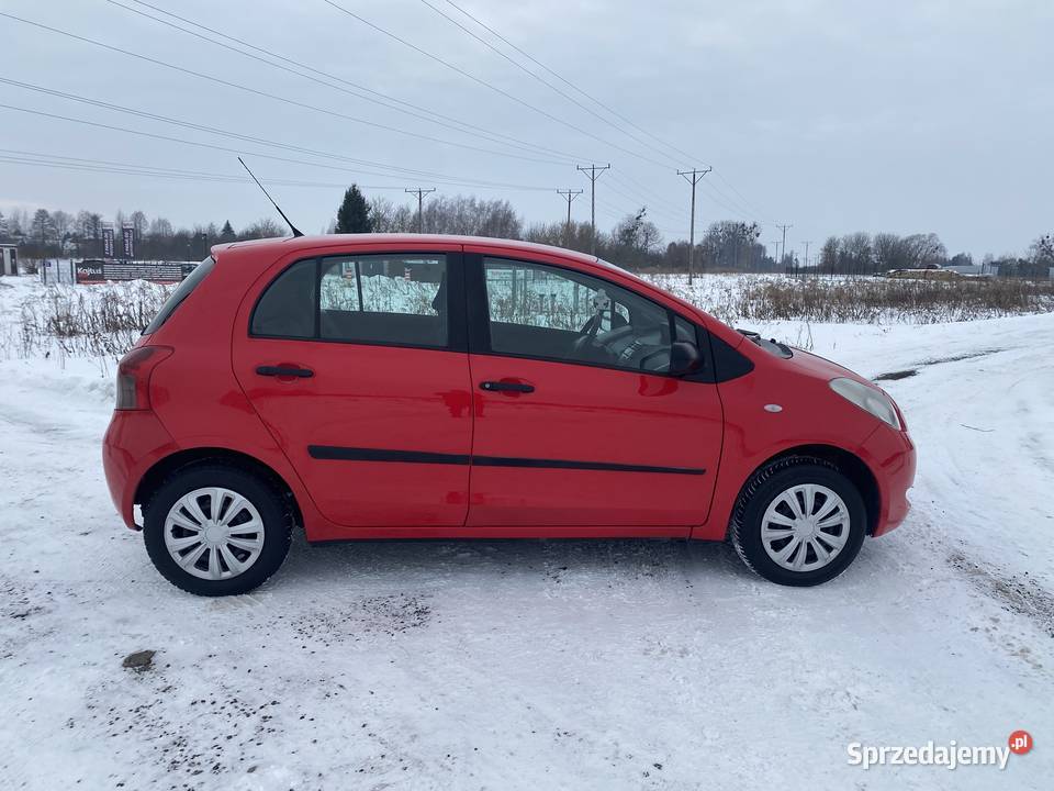 Toyota Yaris 5D 2007R 10B ŚLICZNA Stan B Opłaty Zamość sprzedam