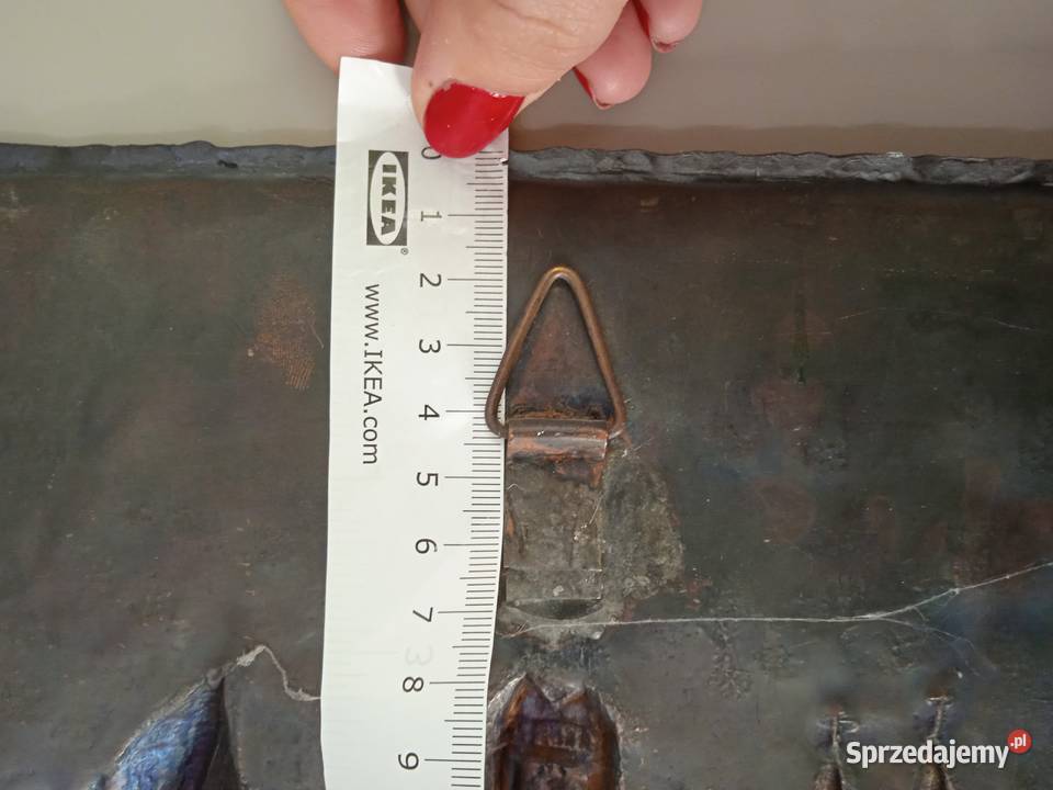 Obraz płaskorzeźba miedziana 50 x 295 x 115 Straszyn