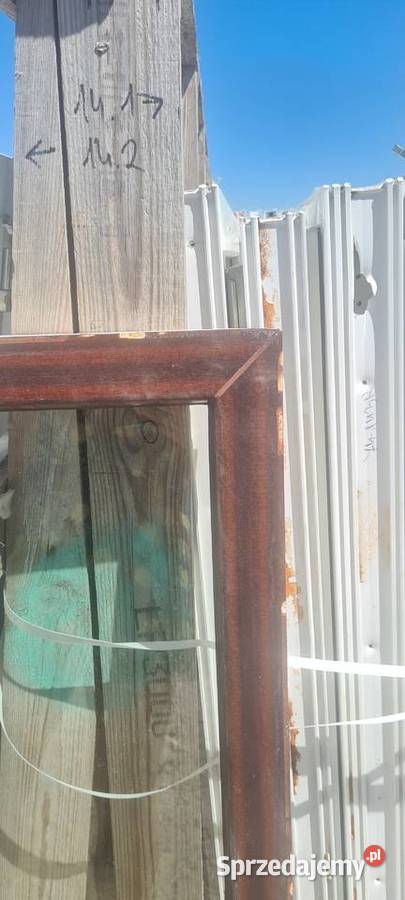OKNA KacprzaK 75x135 Witryna FIX Plastikowy Okna ścienne Siedlce sprzedam