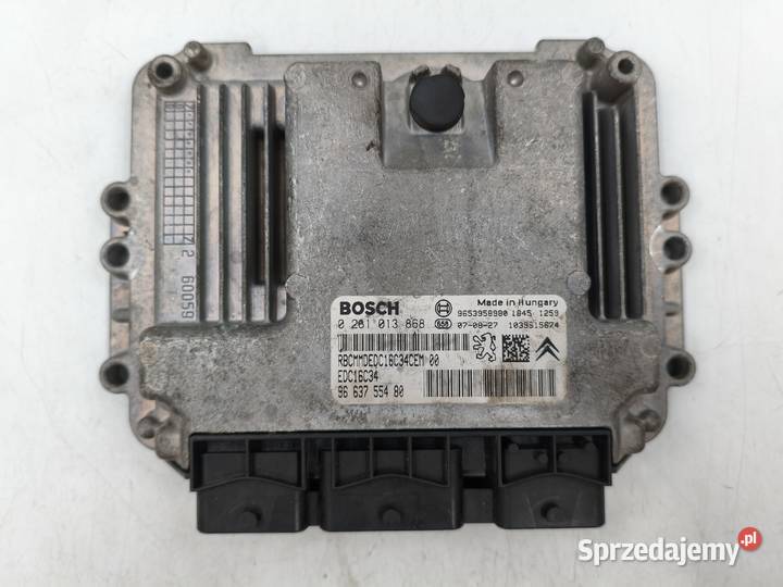 Sterownik Silnika Peugeot 207 16 HDI 9HX mazowieckie Wyszków sprzedam