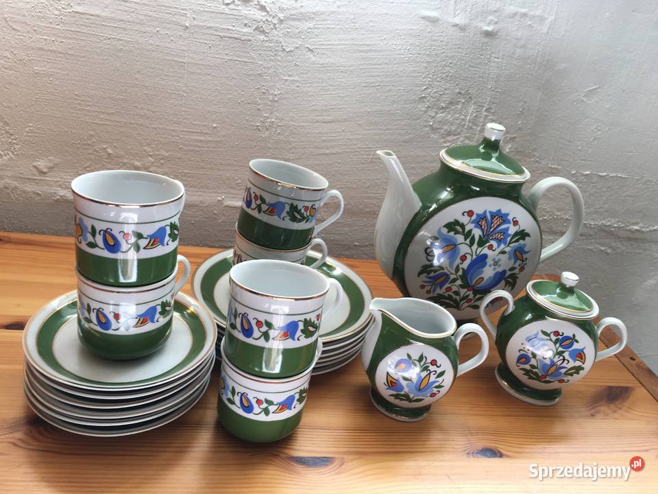 Porcelana Lubiana wzor kaszubski Ceramika i szkło Warszawa