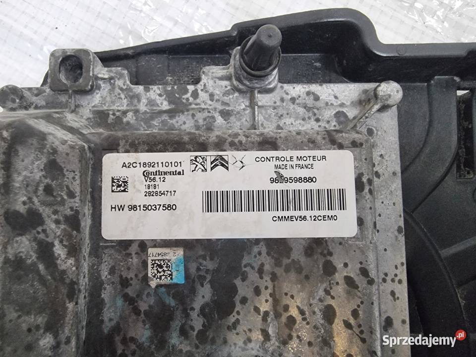 STEROWNIK KOMPUTER SILNIKA OPEL CROSSLAND 12 osobowe