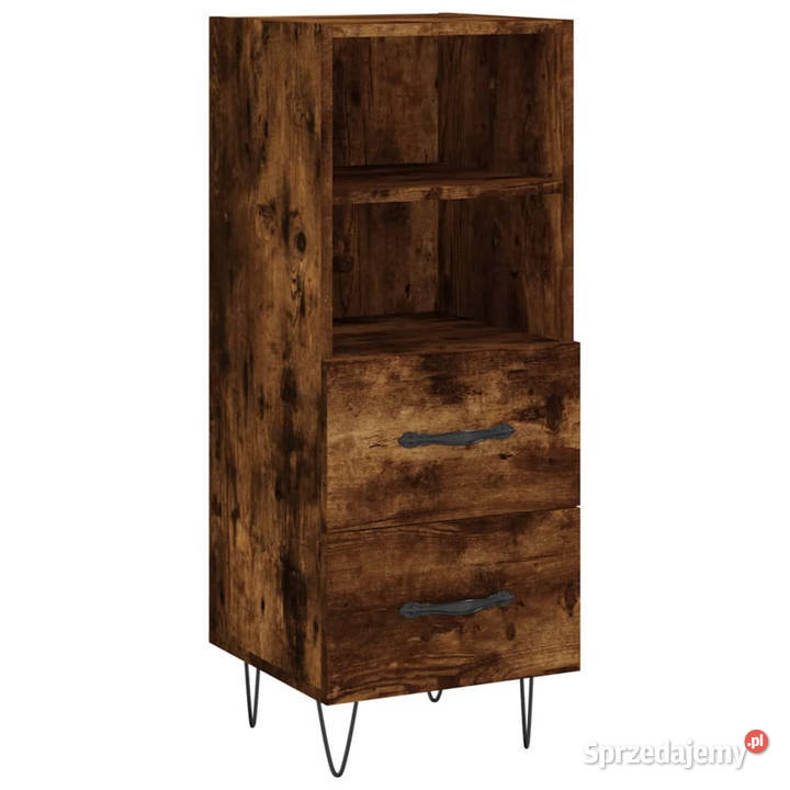 Szafka przydymiony dąb 345x34x90 materiał mazowieckie