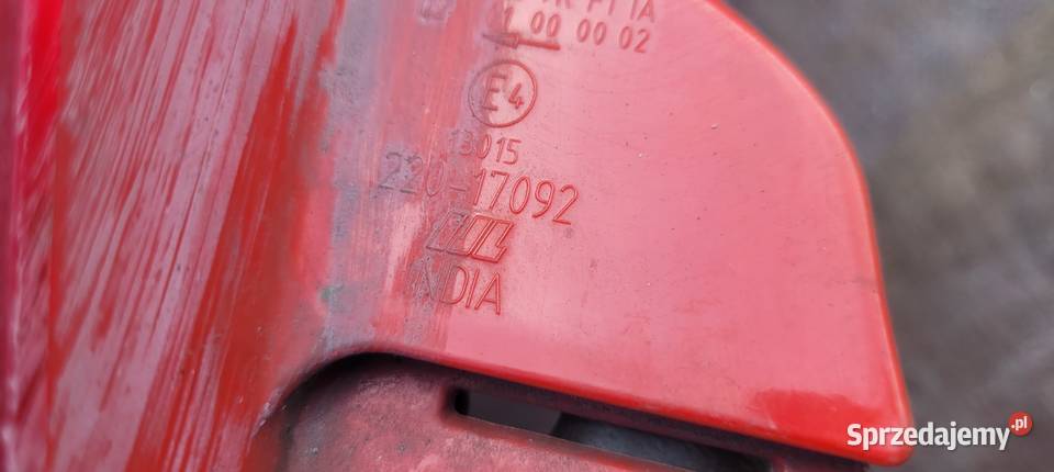 SUZUKI ALTO NISSAN PIXO LAMPA LEWY TYŁ LEWA Ruda Śląska