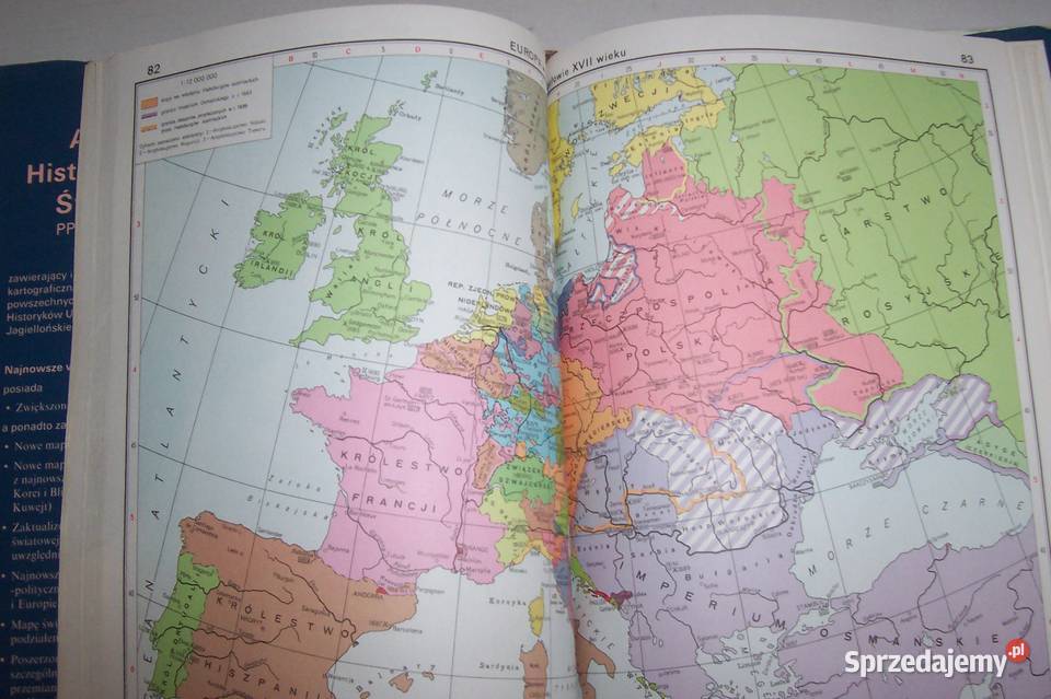 Atlas Historyczny Świata Autor Józef Wolski Kraków