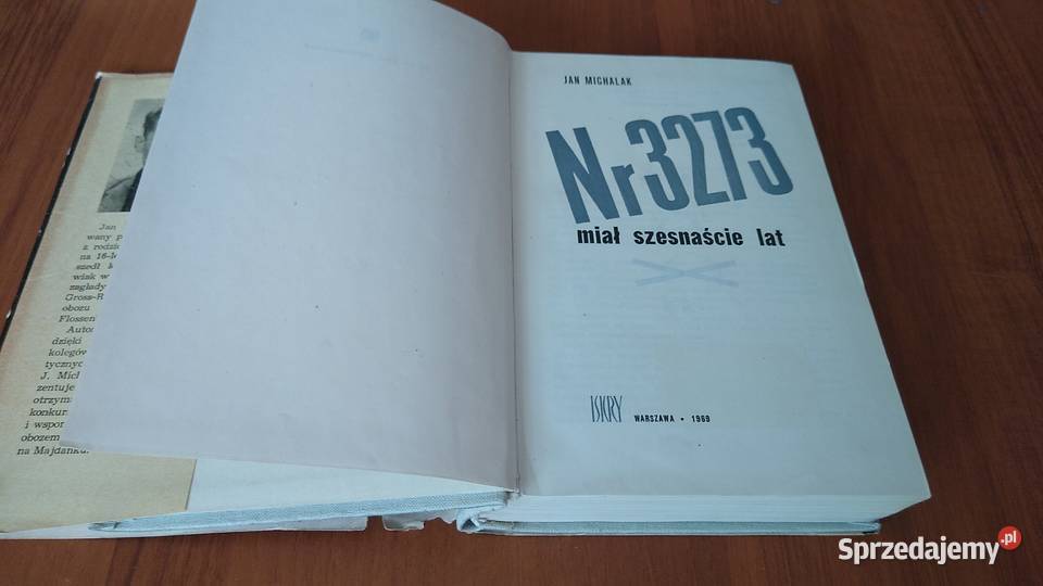3273 miał szesnaście lat Jan Michalak Proza i poezja