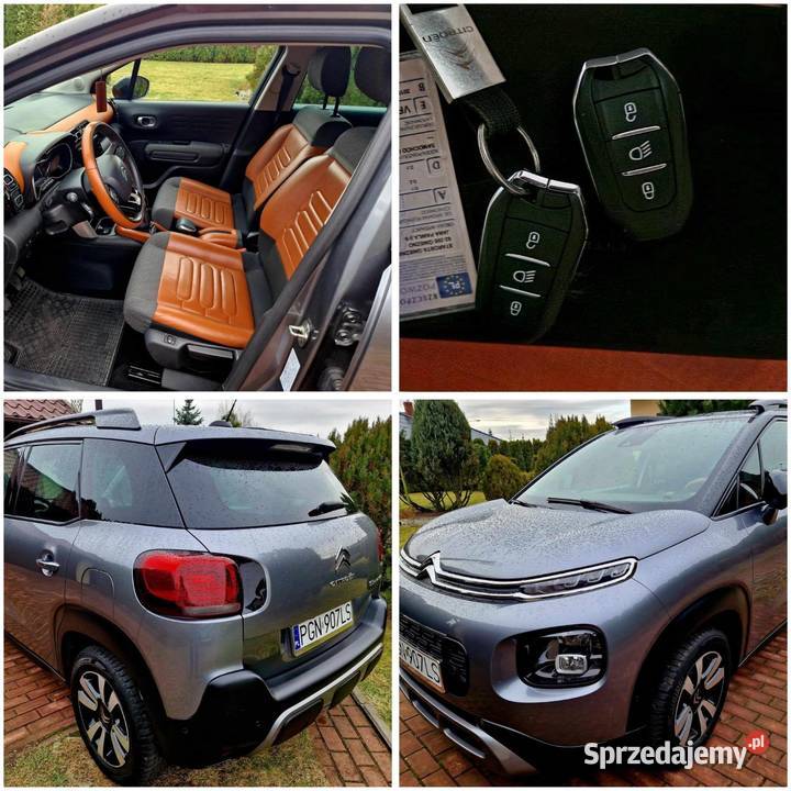 citroen aircross c3 polski salon nietuzinkowy elektryczne lusterka Gniezno sprzedam