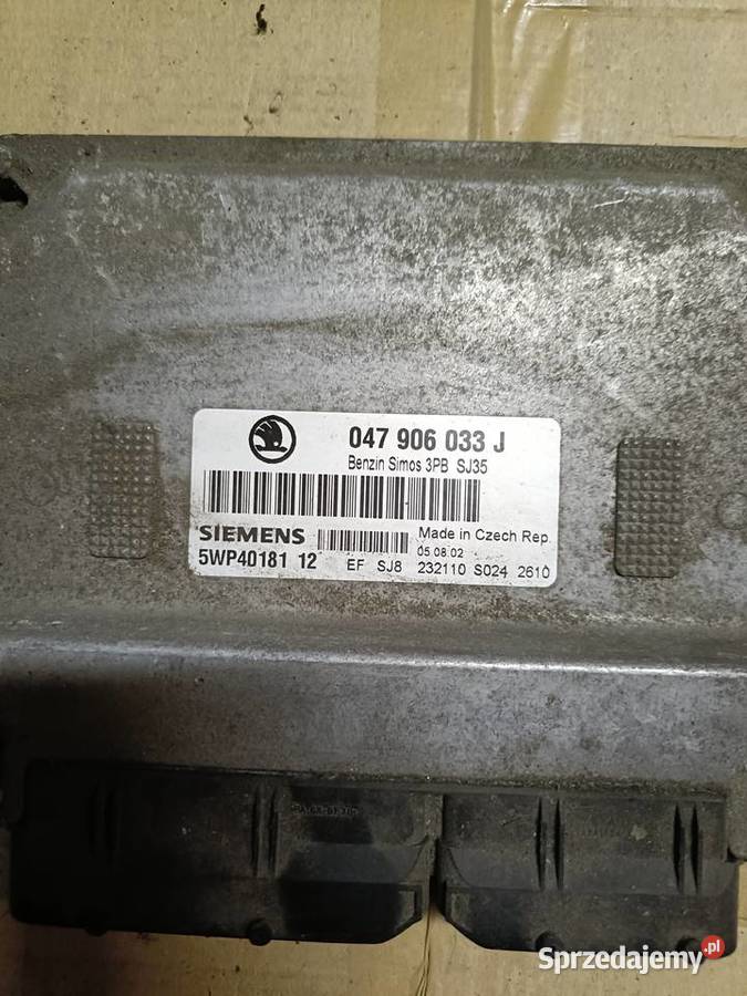 Sterownik ECU Silnika Skoda FABIA I 14 MPI