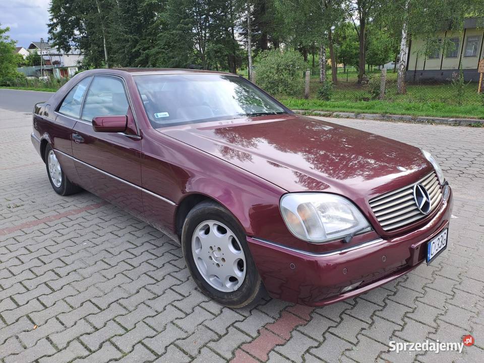 Mercedes W140 CL stara S clasa cupe automatyczna Wąbrzeźno