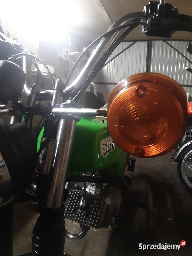 Motorower simson enduro s511 wykonany na wzór