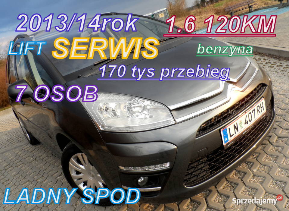 Citroen C4 Grand Picasso c4 grand Picasso 16 VTI elektryczne lusterka sprzedam