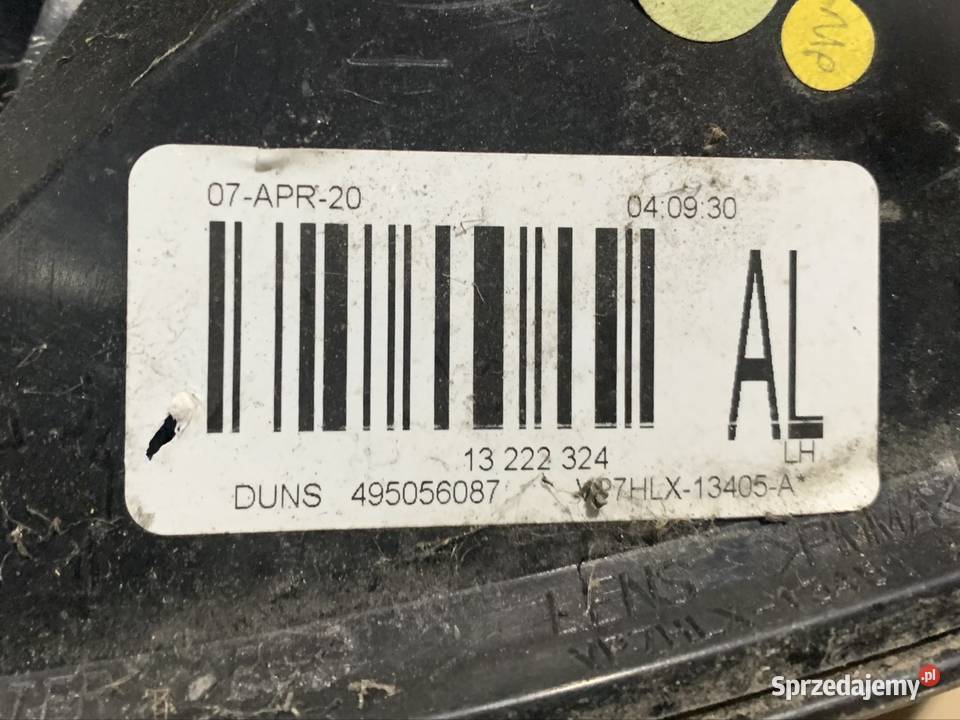 13222324 Lampa tył tylna lewa 5 drzwi Opel astra Części samochodowe Szczecin