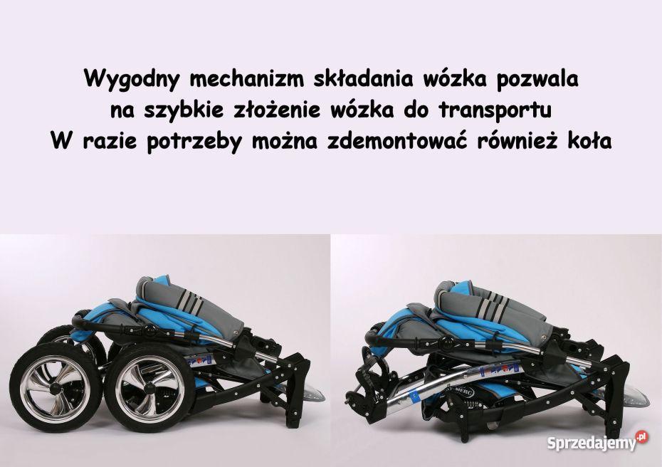 Wózek BabyMerc AGAT2 3w1 śląskie Jasienica