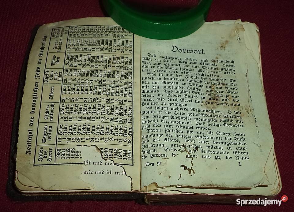 Johannes Chrząszcz Weg zum himmel Oberschlesien Antykwariat Piekary Śląskie