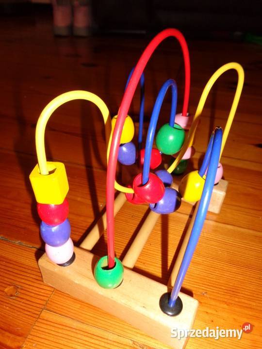 zabawka edukacyjna mula przekładanka koraliki Skwierzyna