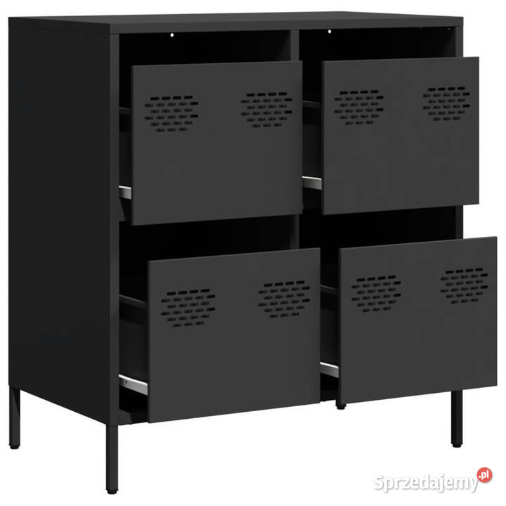 Szafka czarna 68x39x735 stal walcowana na zimno Warszawa sprzedam