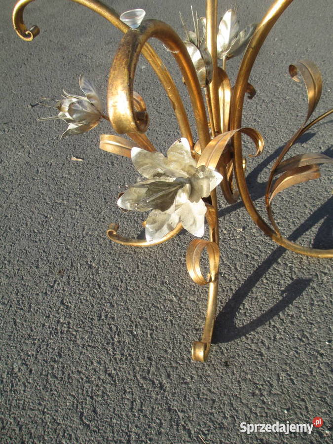 Stolik Hollywood Regency proj Hansa Kgla lata 60 Lublin