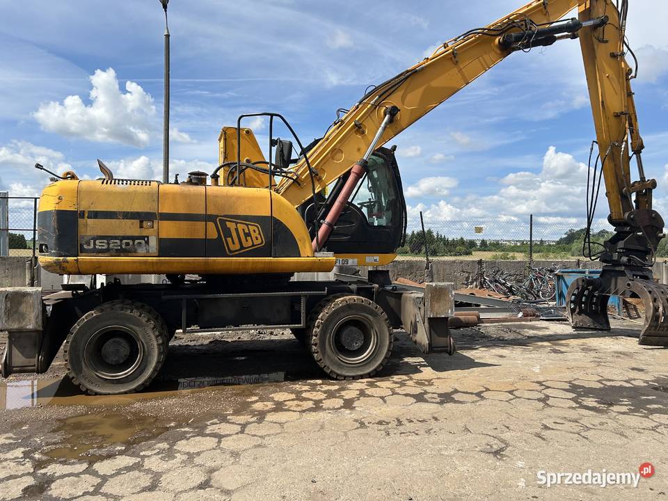 Koparka kołowa JCB JS200W JCBJW20CL81314680 2008 Rok produkcji 2008 Chełmża