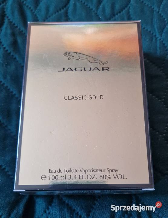 NOWE Perfumy Jaguar Classic GOLD woda toaletowa Dla mężczyzn dolnośląskie Wrocław