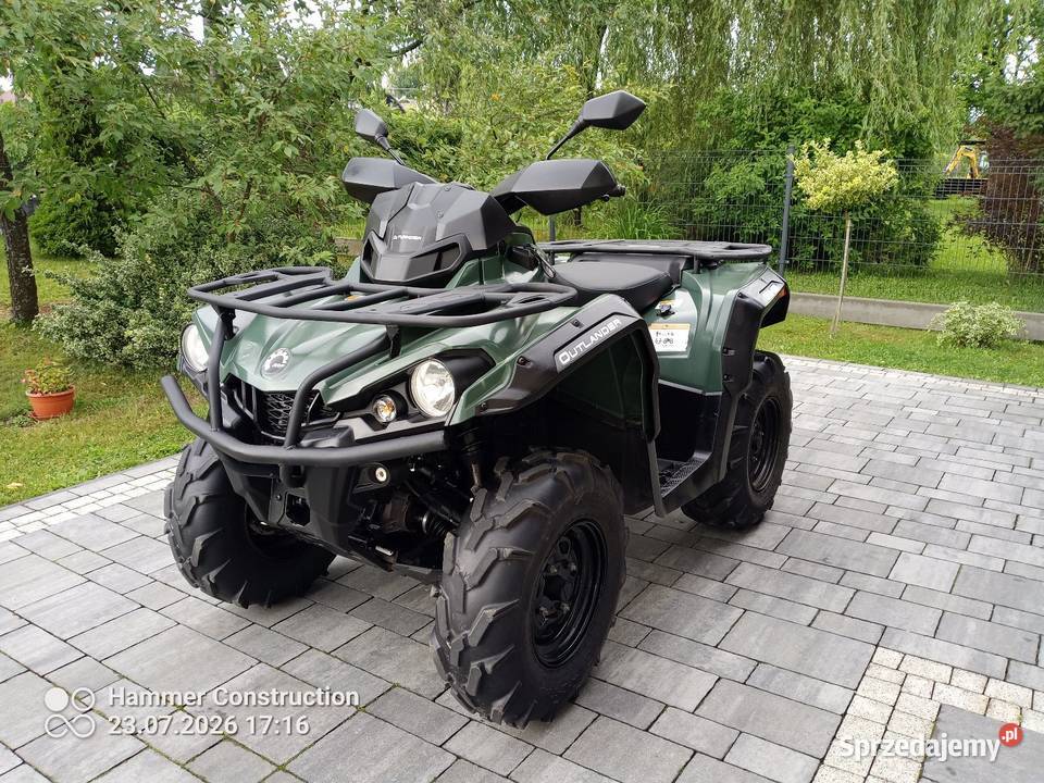 Can am Outlander 450 4x4 Idealny Stan 2024 podkarpackie Brzozów