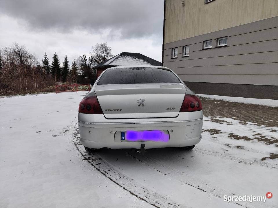 Peugeot 407 20 HDI 136 2004r 2 komplety kół hak świętokrzyskie sprzedam
