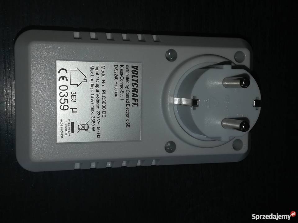 VOLTCRAFT PLC3000 DE Licznik kosztów energii